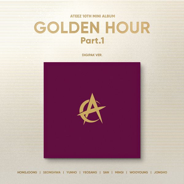 ATEEZ //	GOLDEN HOUR DIGIPAK RANDOM VER. (PRE-VENTA)