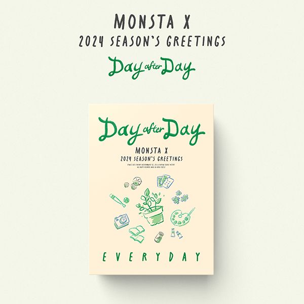 MONSTAX //	DAY AFTER DAY SEASONS GREETINGS 2024 SPECIAL EVERYDAY VER (PRE-VENTA)